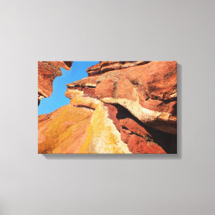 Felsen im Weltraum Kunst Leinwanddruck