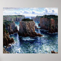 Felsen in Port-Goulphar, Belle-Île