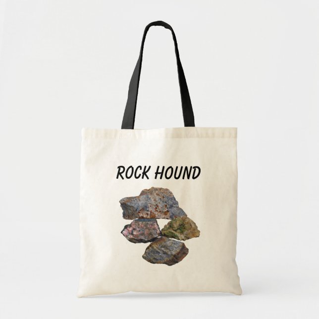 Felsen-Jagdhund-Mineralkollektor-Taschen-Tasche Tragetasche (Vorne)