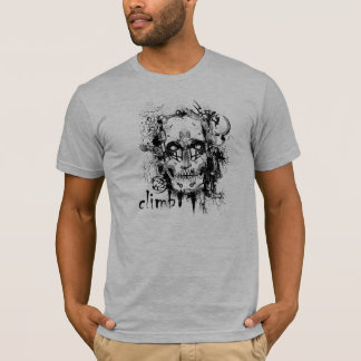 Felsen-Kletternschädel-T-Shirt T-Shirt