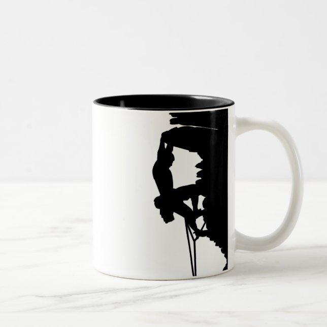 Felsen-KletternTasse Zweifarbige Tasse (Rechts)