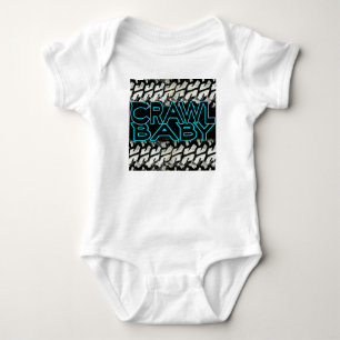 Felsen-kriechender T - Shirt für Baby-Raupen