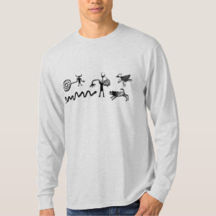 Felsen-Kunst-Collage T-Shirt