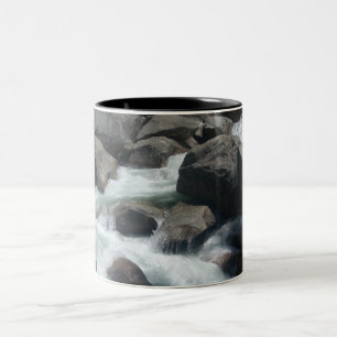 Felsen - Merced Fluss Zweifarbige Tasse