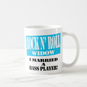 Felsen N Rollenwitwen-Tasse - Bass-Spieler! Kaffeetasse