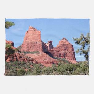 Felsen nähern sich Sedona, Arizona Handtuch