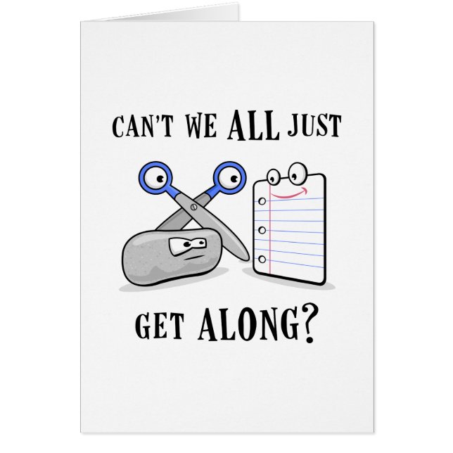 Felsen-Papier-Scheren (Vorne)