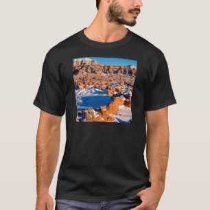 Felsen-Snowcovered Kobold-Tal Utah T-Shirt