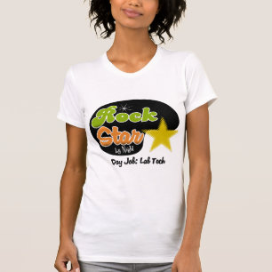 Felsen-Stern bis zum Nacht - Tagesjob-LabradorTech T-Shirt