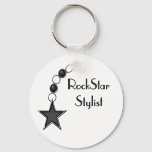 Felsen-Stern-Stylist Schlüsselanhänger