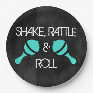 Felsen-Stern-Teller Pappteller