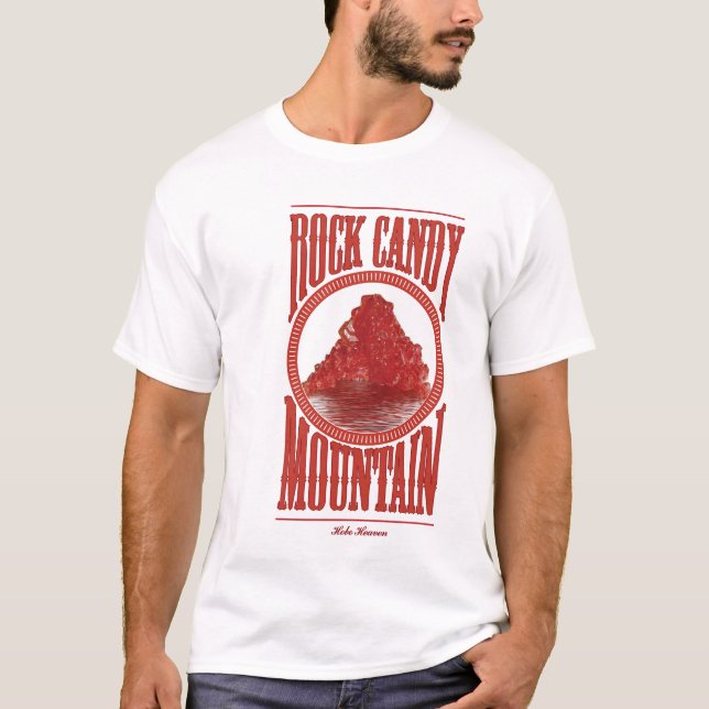 Felsen-Süßigkeits-Berg T-Shirt (Vorderseite)