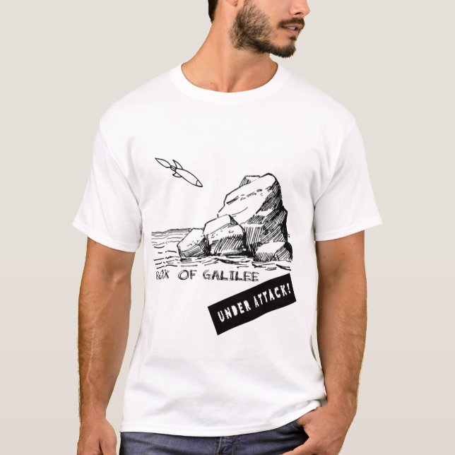 Felsen-T-Shirt T-Shirt (Vorderseite)
