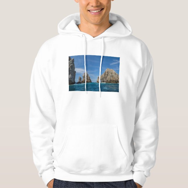 Felsen über Wasser Hoodie (Vorderseite)