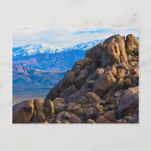 Felsen und Berge Postkarte