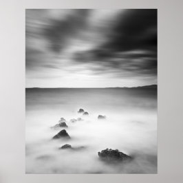 Felsen- und Milchmeer Poster