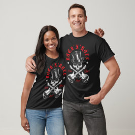 Felsen und Rollen T-Shirt