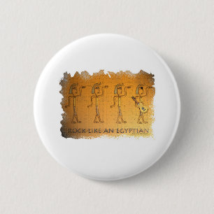 Felsen wie ein Ägypter Button