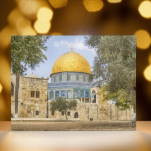 Felsendom Heilige Moschee Jerusalem Palästina Postkarte