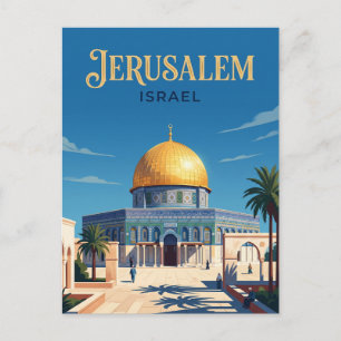 Felsendom Israel Postkarte