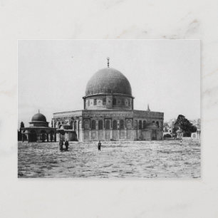 Felsendom, Jerusalem Vintage Postkarte