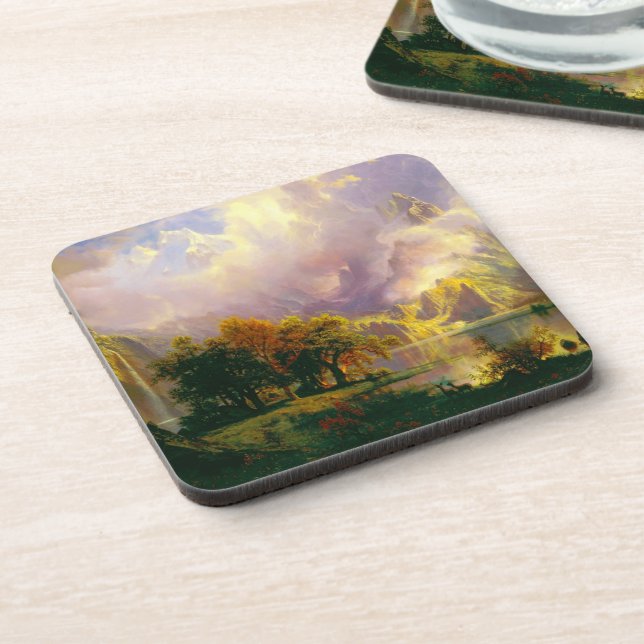 Felsengebirge Getränkeuntersetzer (Linke Seite)