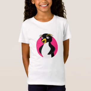 Felsenhüpper-Pinguin Cartoon T-Shirt