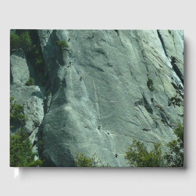 Felsenkletterer am El Capitan Gästebuch (Vorderseite)