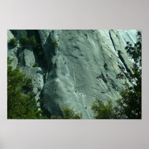Felsenkletterer an El Capitan Poster
