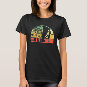 Felsenklettern Bergsteiger Bouldern Mein Favorit C T-Shirt