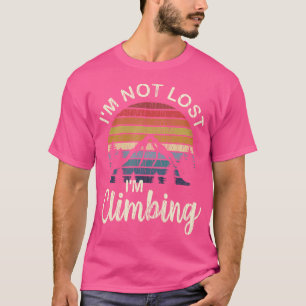 Felsenklettern Bergsteiger Klettern T-Shirt