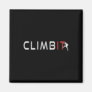 Felsenklettern - Bouldern - Klettern - Felskletter Magnet
