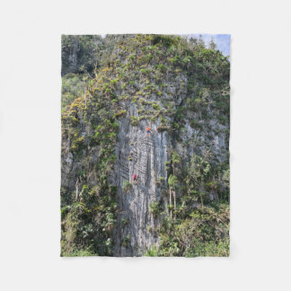 Felsenklettern Fleecedecke