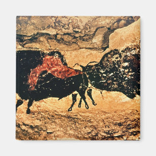 Felsenmalerei des Bisons, c.17000 BC Magnet