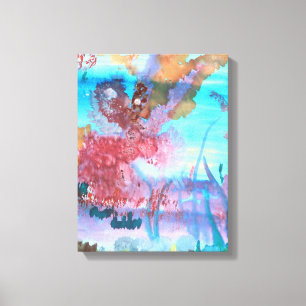 Felsenpool. Leinwanddruck