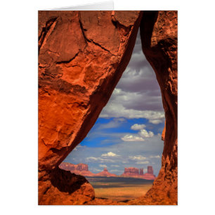 Felsfenster zum Monument Valley, AZ