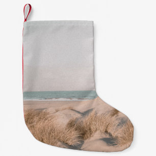 FELSFORMATION AM STRAND KLEINER WEIHNACHTSSTRUMPF