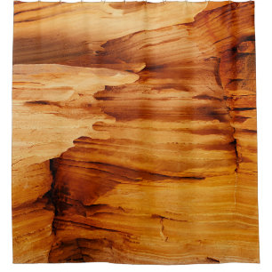 Felsformation Duschvorhang