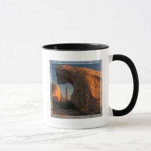 Felsformationen bei Sonnenuntergang Tasse
