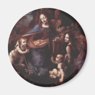Felsgrottenmadonna Magnet