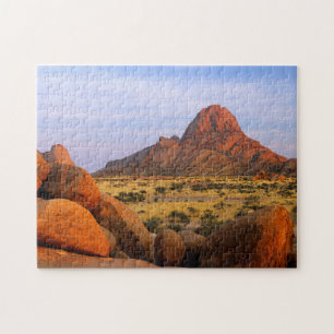 Felsige Ausläufer und Ebene, Spitzkoppe, Erongo