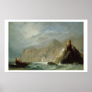 Felsige Bucht Poster