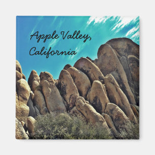 Felsige Hügel von Apple-Tal, CA-Magnet Magnet