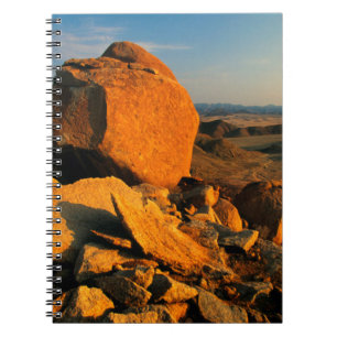 Felsige Kuppe und Wüsten-Tal, Richtersveld Notizblock