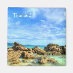 Felsige Küste in Thailand neue Phuket Magnet