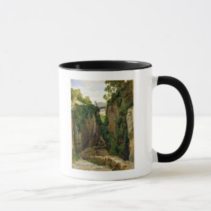 Felsige Schlucht in Sorrent, 1823 Tasse