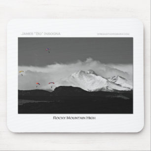 Felsiger Berg Colorados hoch Mousepad