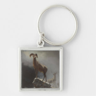 Felsiger Gebirgsschafe oder Big Horn, Ovis, Schlüsselanhänger