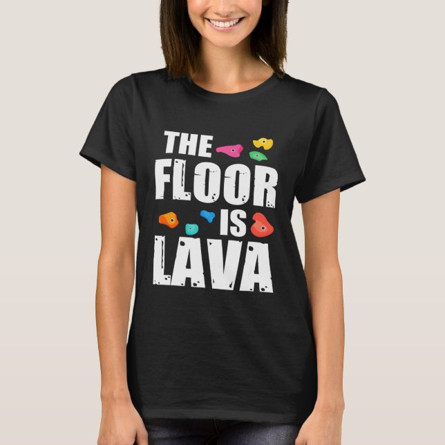 Felsklettern im Boden ist der Felsvorsprung von La T-Shirt (Vorderseite)