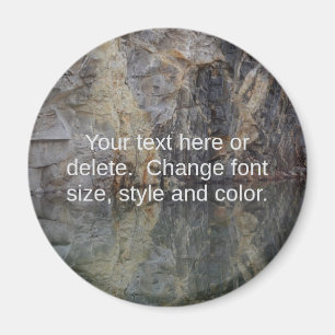 Felsreflexionen #3 Natur Personalisiert Magnet